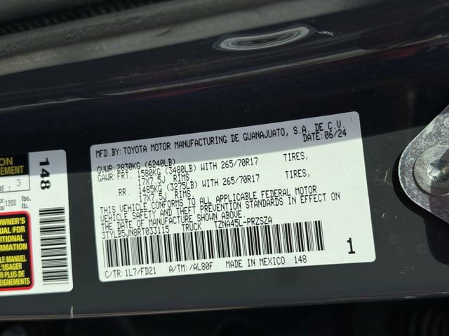Used 2024 Toyota Tacoma TRD Off-Road AWD/4WD image 33