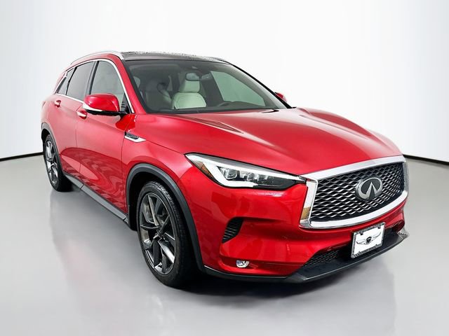 Used 2020 INFINITI QX50 Autograph w/ Premium White Leather Package FWD image 3
