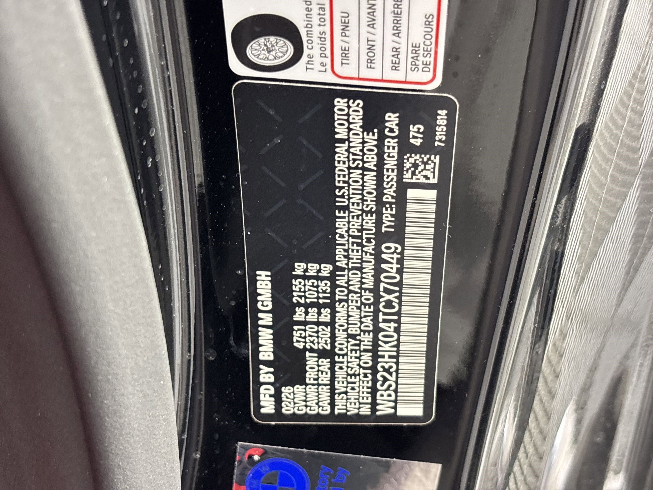 New 2026 BMW M4 Competition RWD image 21