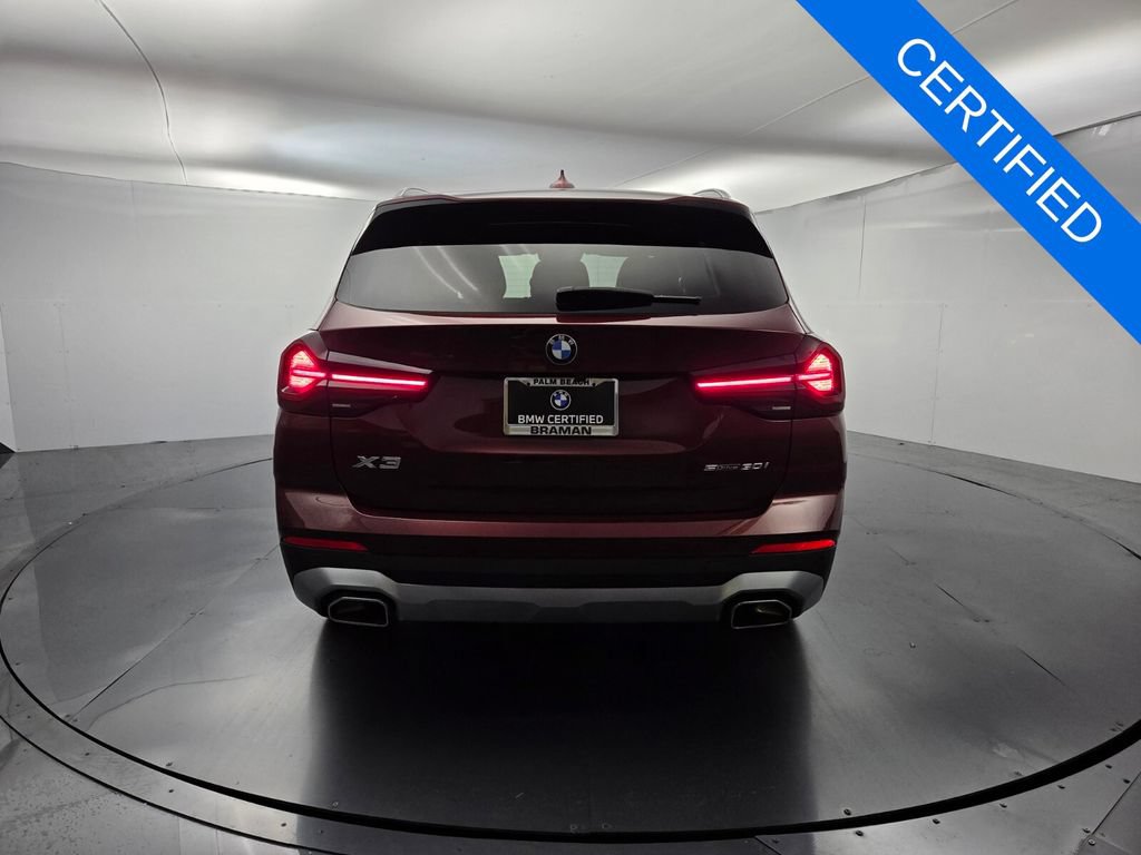 Certified 2023 BMW X3 sDrive30i w/ Premium Package RWD image 10