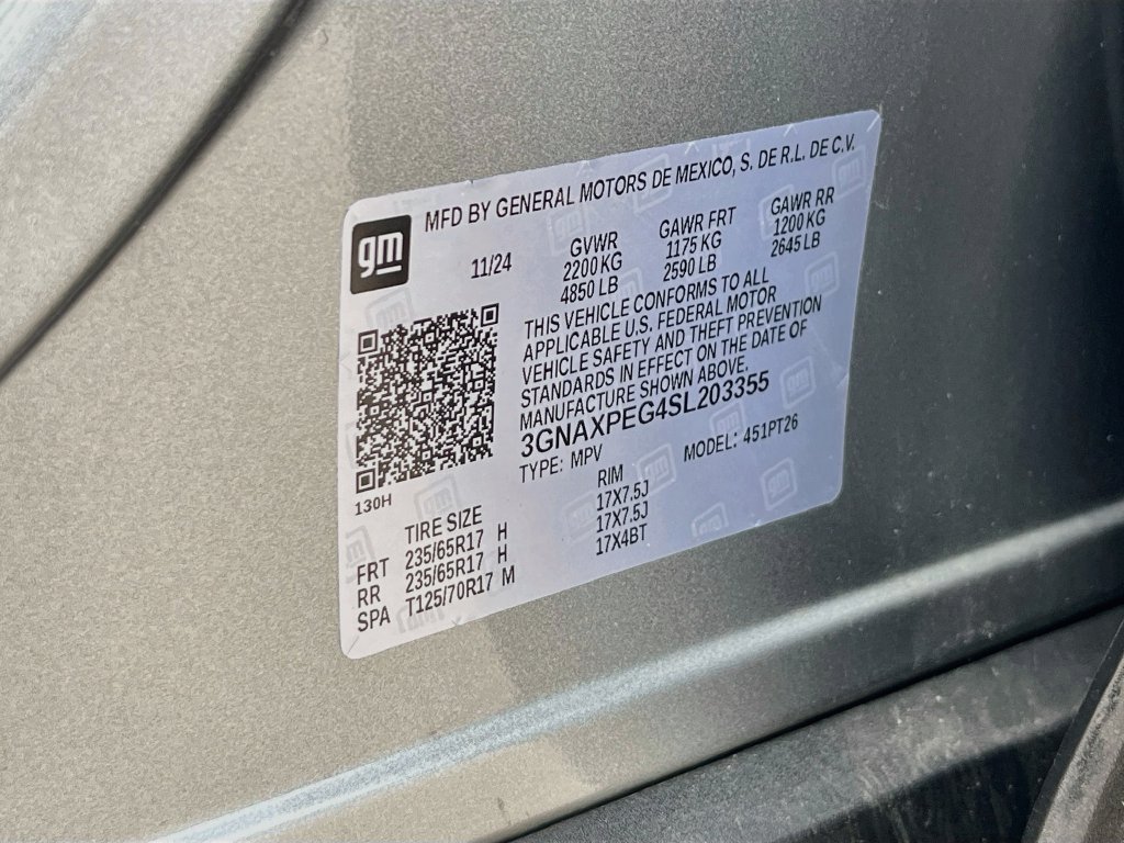 Used 2025 Chevrolet Equinox LT w/ Convenience Package II AWD/4WD image 14