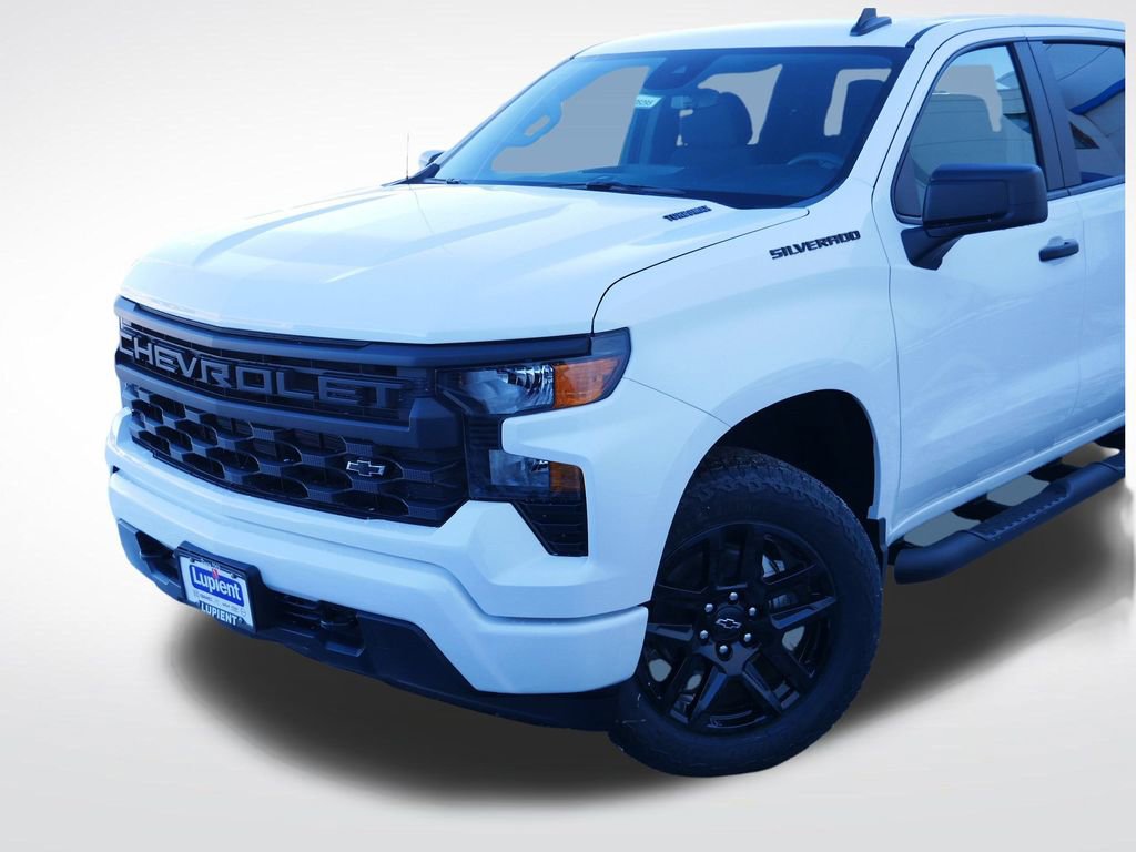 New 2026 Chevrolet Silverado 1500 Custom w/ Turbomax Blackout Package AWD/4WD image 29