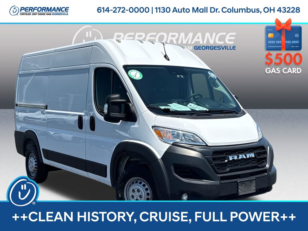 Used 2024 RAM ProMaster 2500 w/ Convenience Group