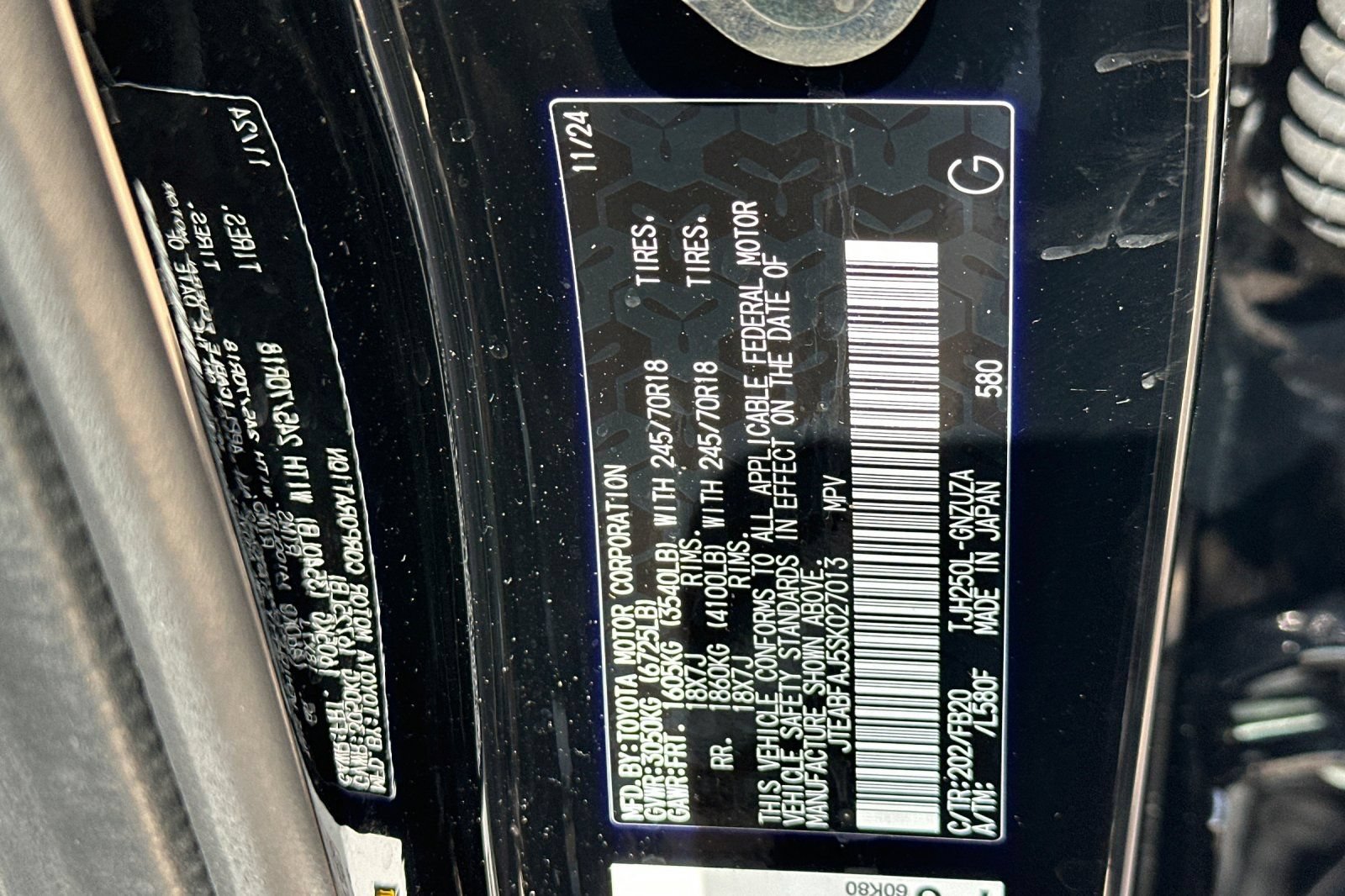 Used 2025 Toyota Land Cruiser 1958 AWD/4WD image 36
