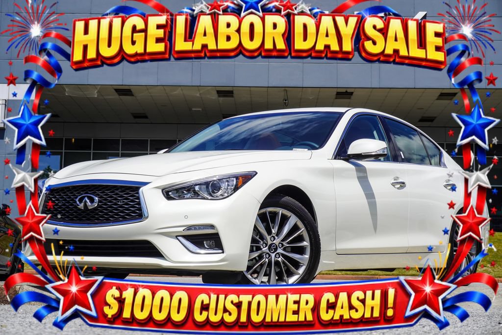 Used 2023 INFINITI Q50 Luxe w/ Cargo Package