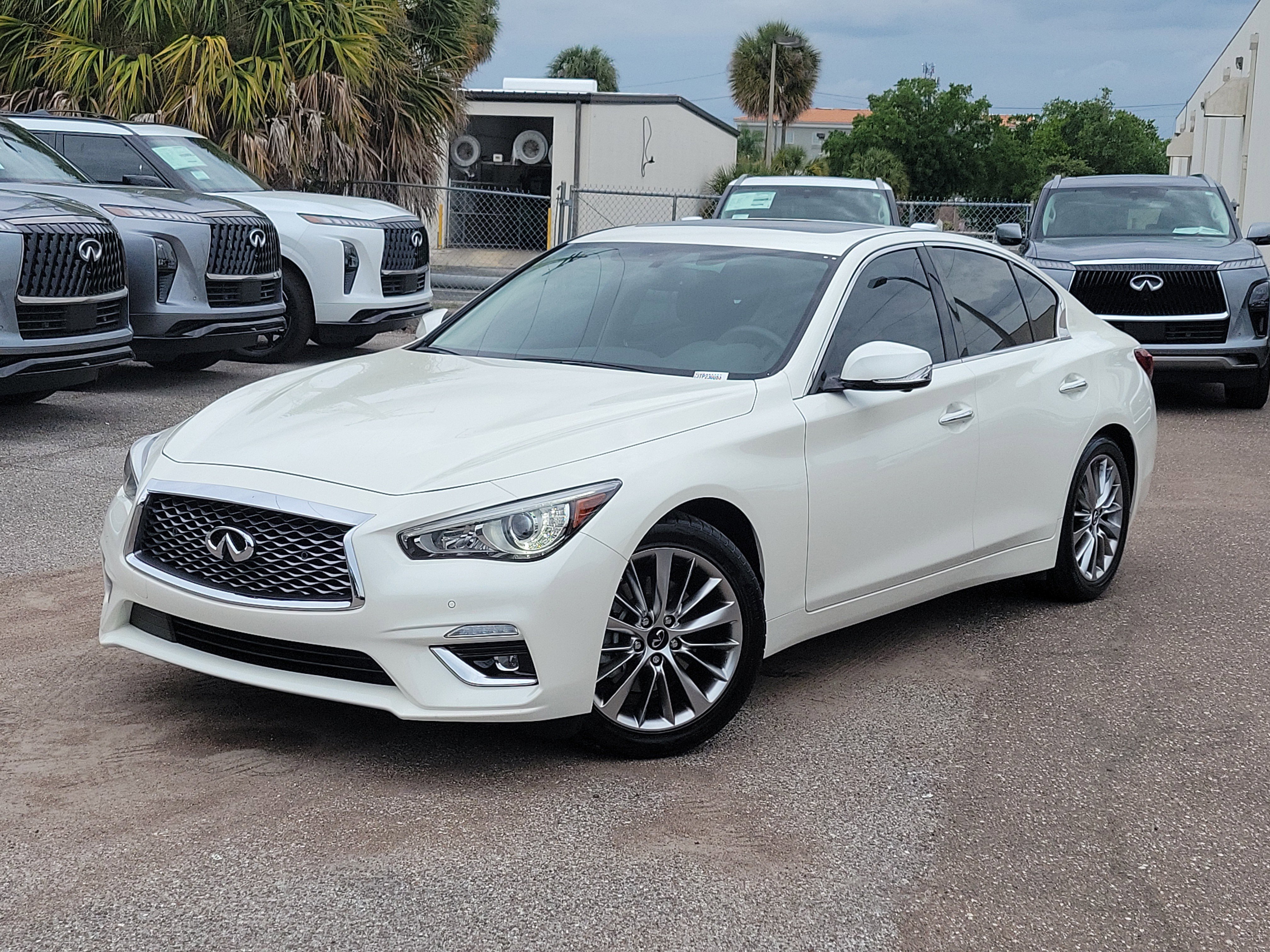 Certified 2023 INFINITI Q50 Luxe w/ Cargo Package