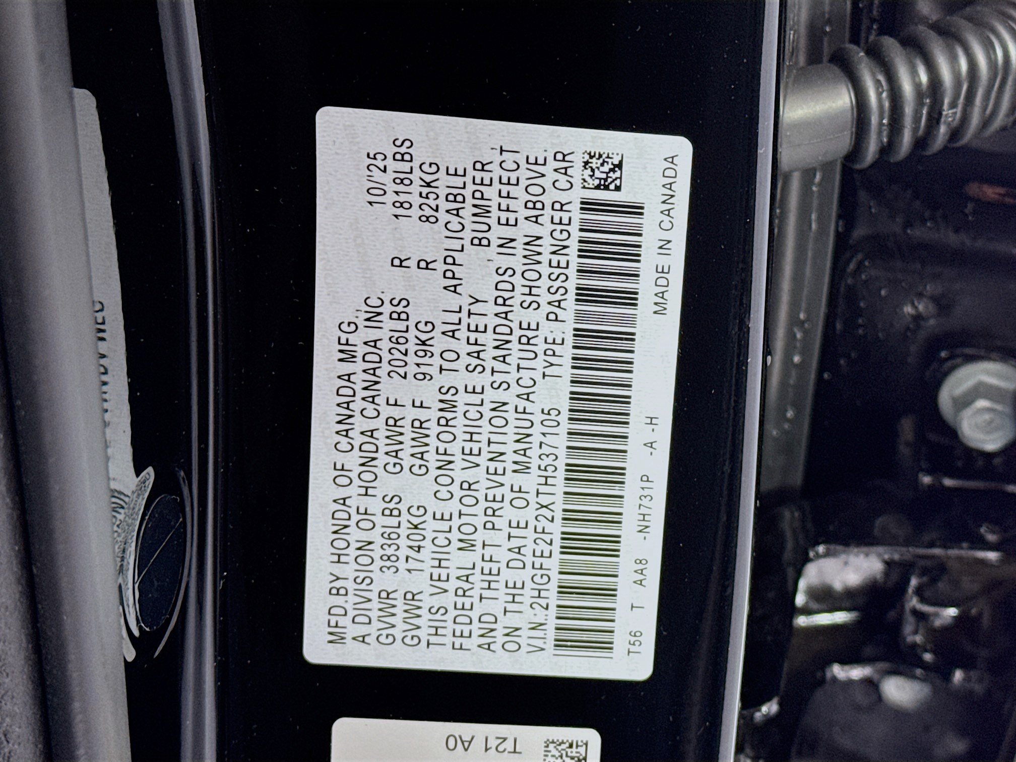 New 2026 Honda Civic LX image 29