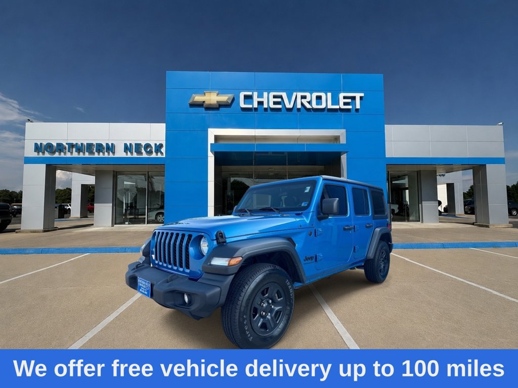 Used 2024 Jeep Wrangler Unlimited Sport AWD/4WD image 1