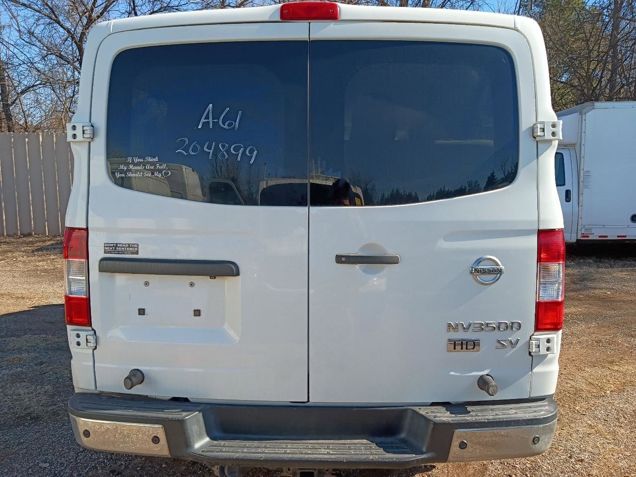 Used 2016 Nissan NV 3500 SV w/ SV Technology Package image 6