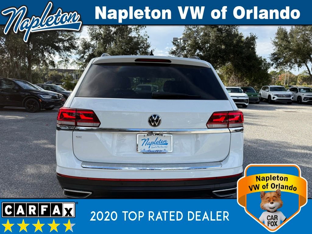 Used 2022 Volkswagen Atlas SE w/ Black Wheel Package image 11