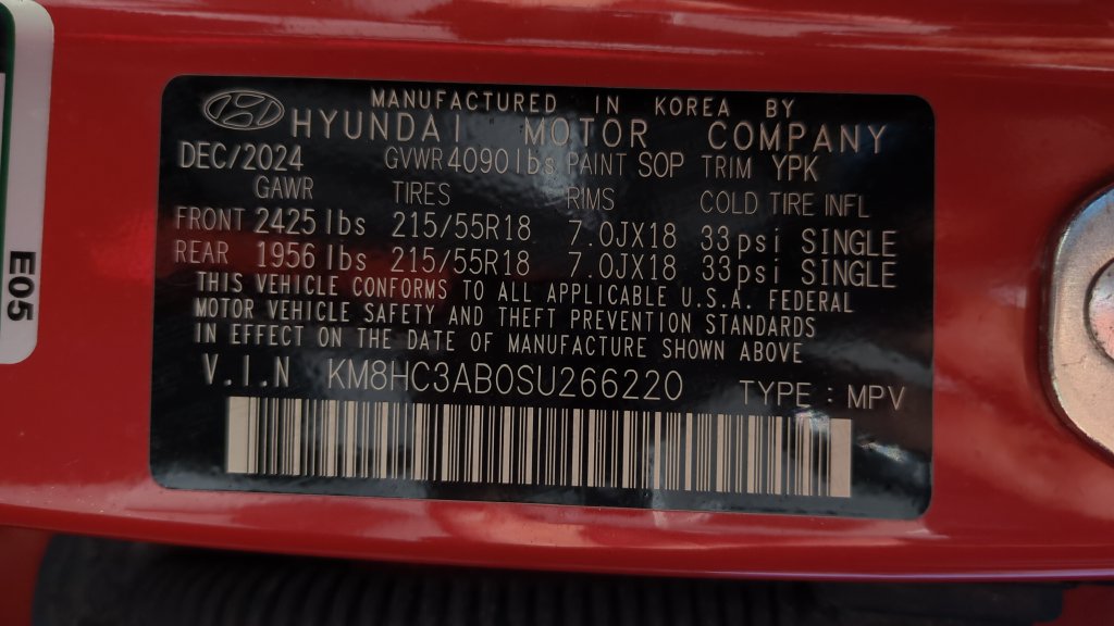 Certified 2025 Hyundai Kona SEL FWD image 24