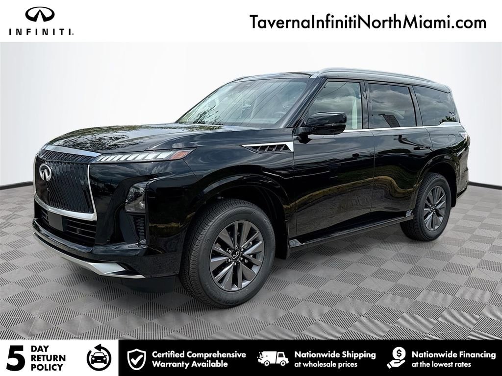 New 2026 INFINITI QX80 Pure w/ Cargo Package