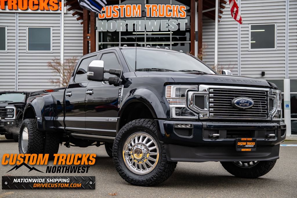 Used 2021 Ford F450 Platinum w/ FX4 Off-Road Package image 1