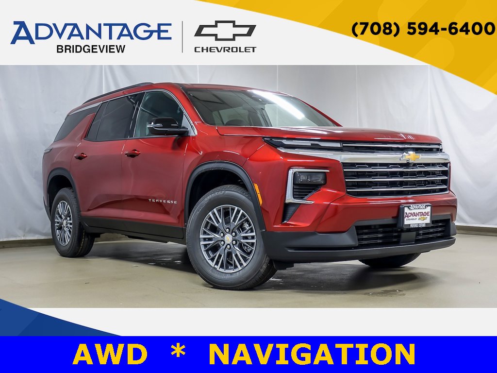 New 2026 Chevrolet Traverse LT w/ LPO, Floor Liner Package