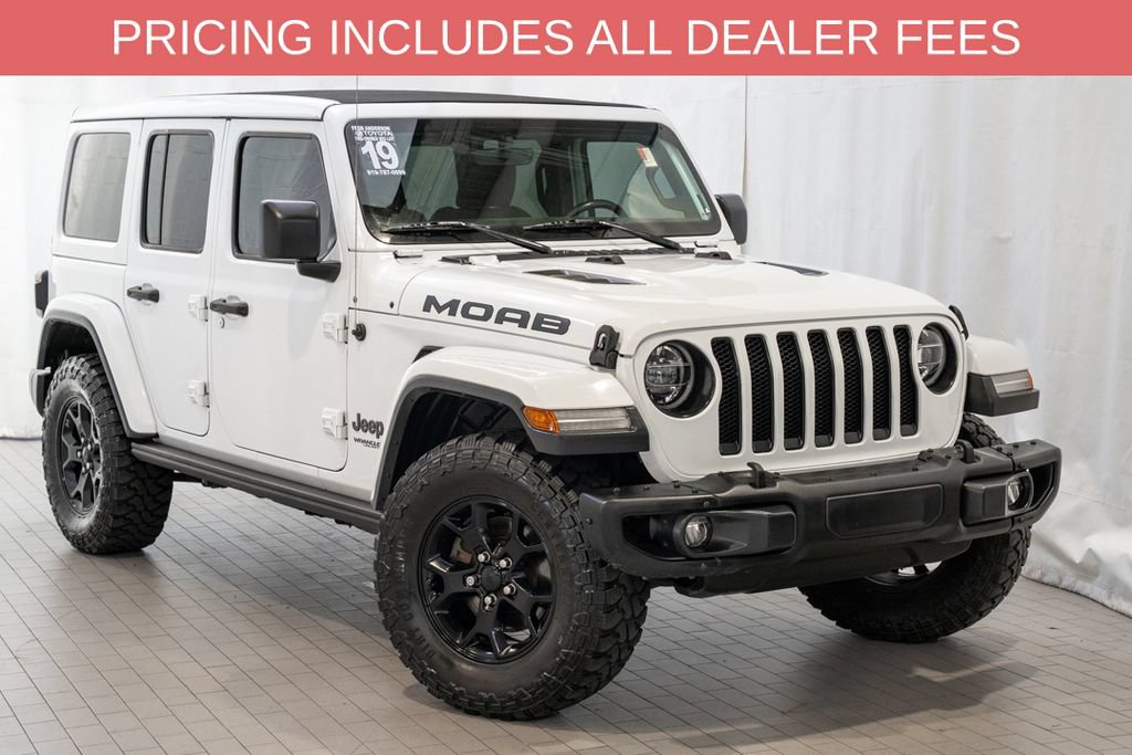 Used 2019 Jeep Wrangler Unlimited Sahara w/ Quick Order Package 24M Moab