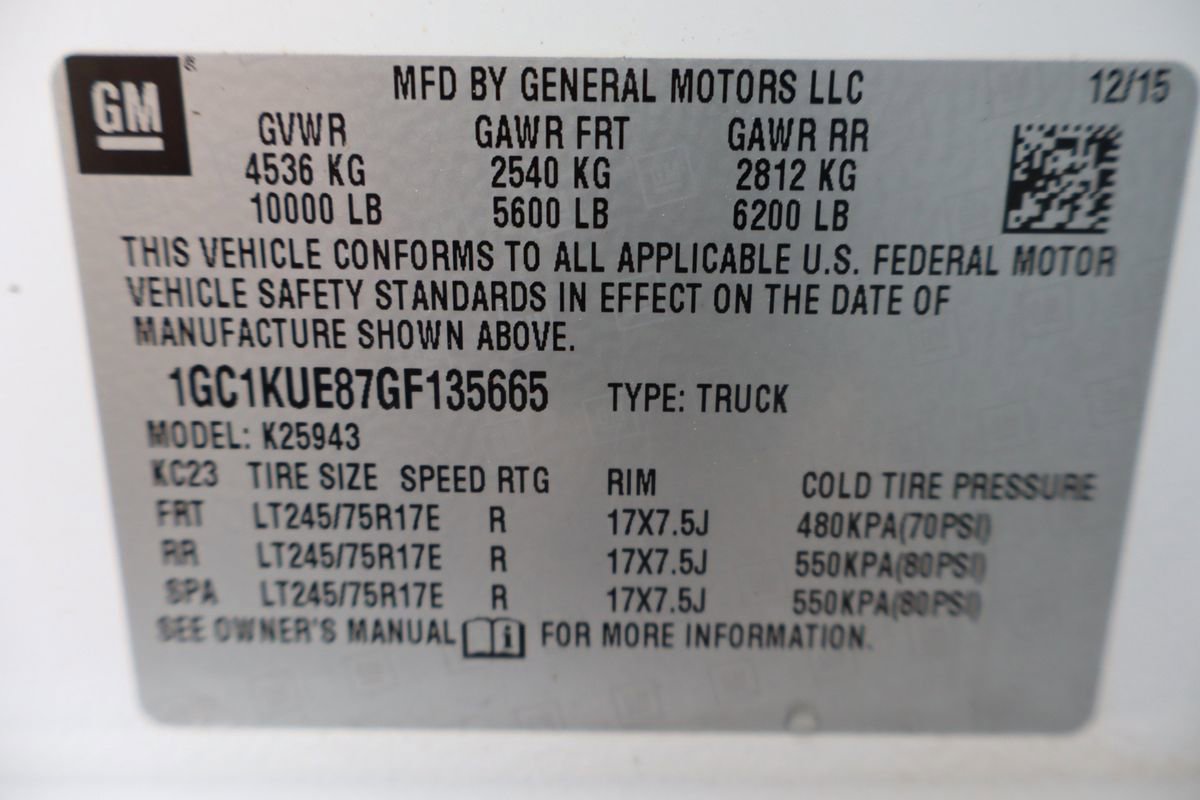 Used 2016 Chevrolet Silverado 2500 W/T image 44