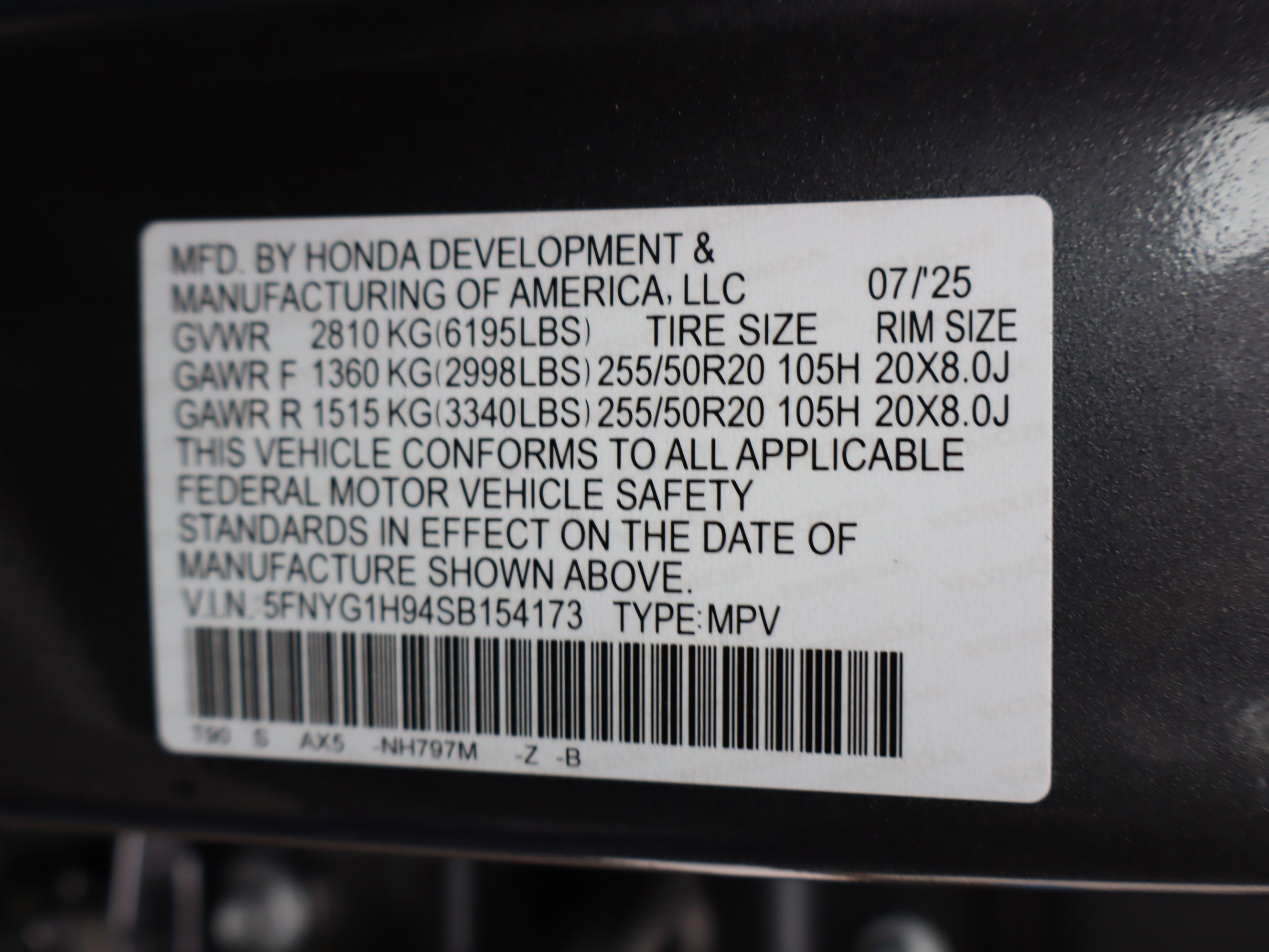 Used 2025 Honda Pilot Black Edition image 48