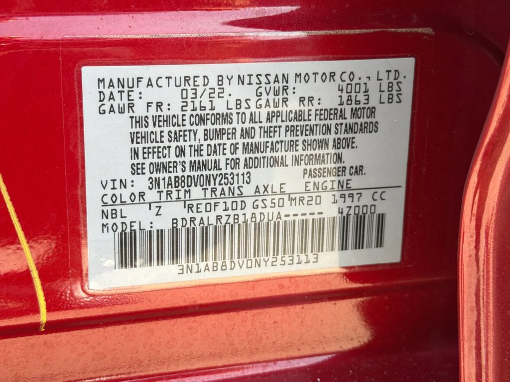 Used 2022 Nissan Sentra SR FWD image 32