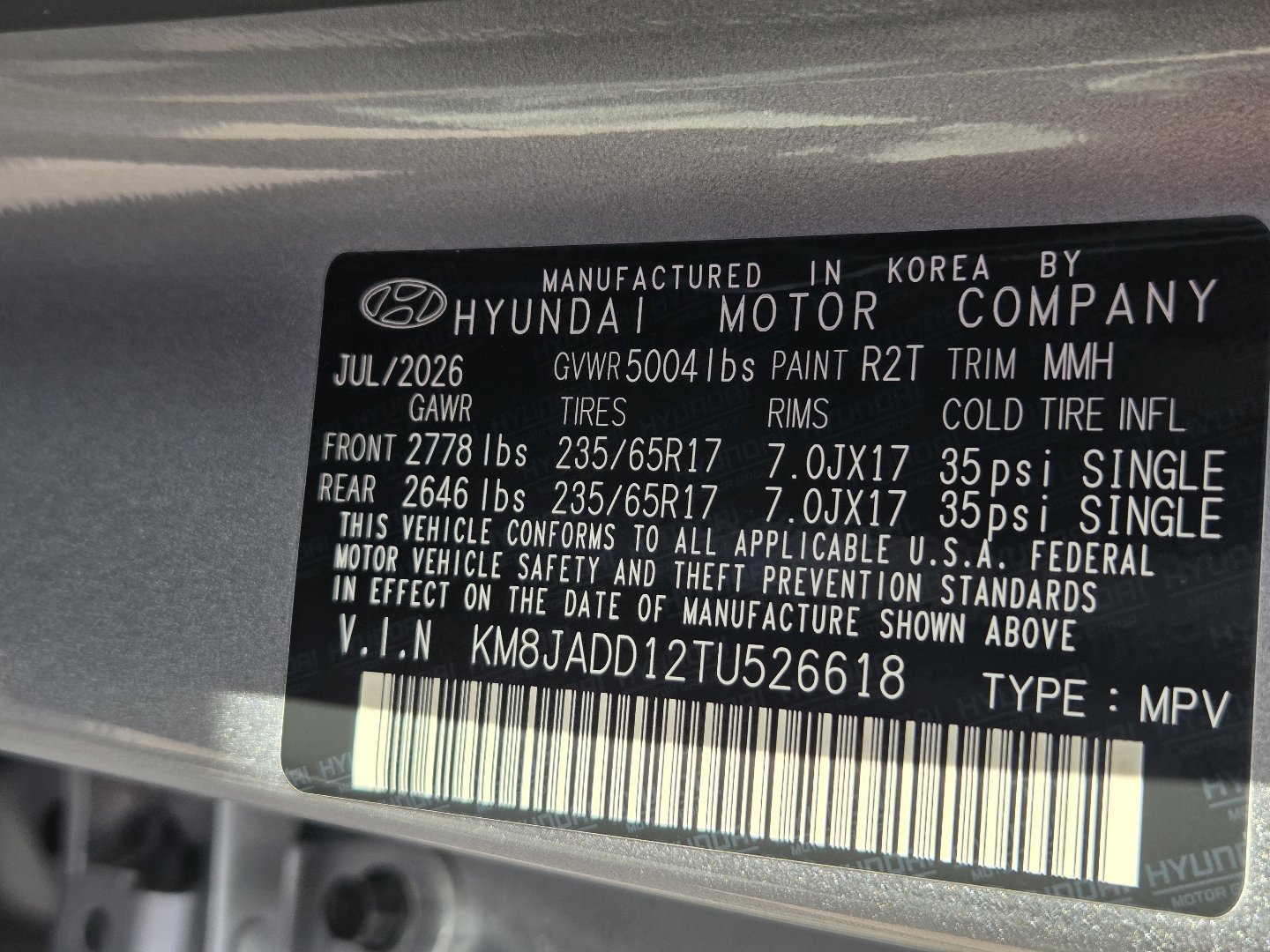 New 2026 Hyundai Tucson Blue SE AWD/4WD image 26