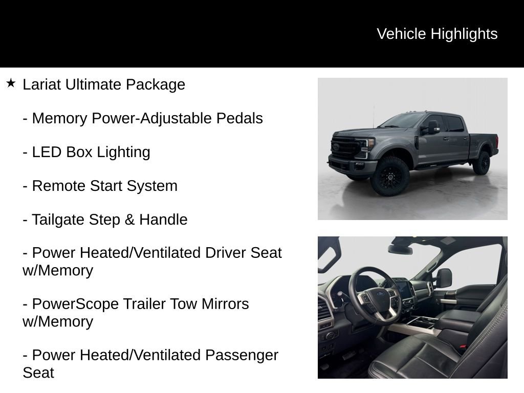 Certified 2022 Ford F250 Lariat w/ Tremor Off-Road Package image 11