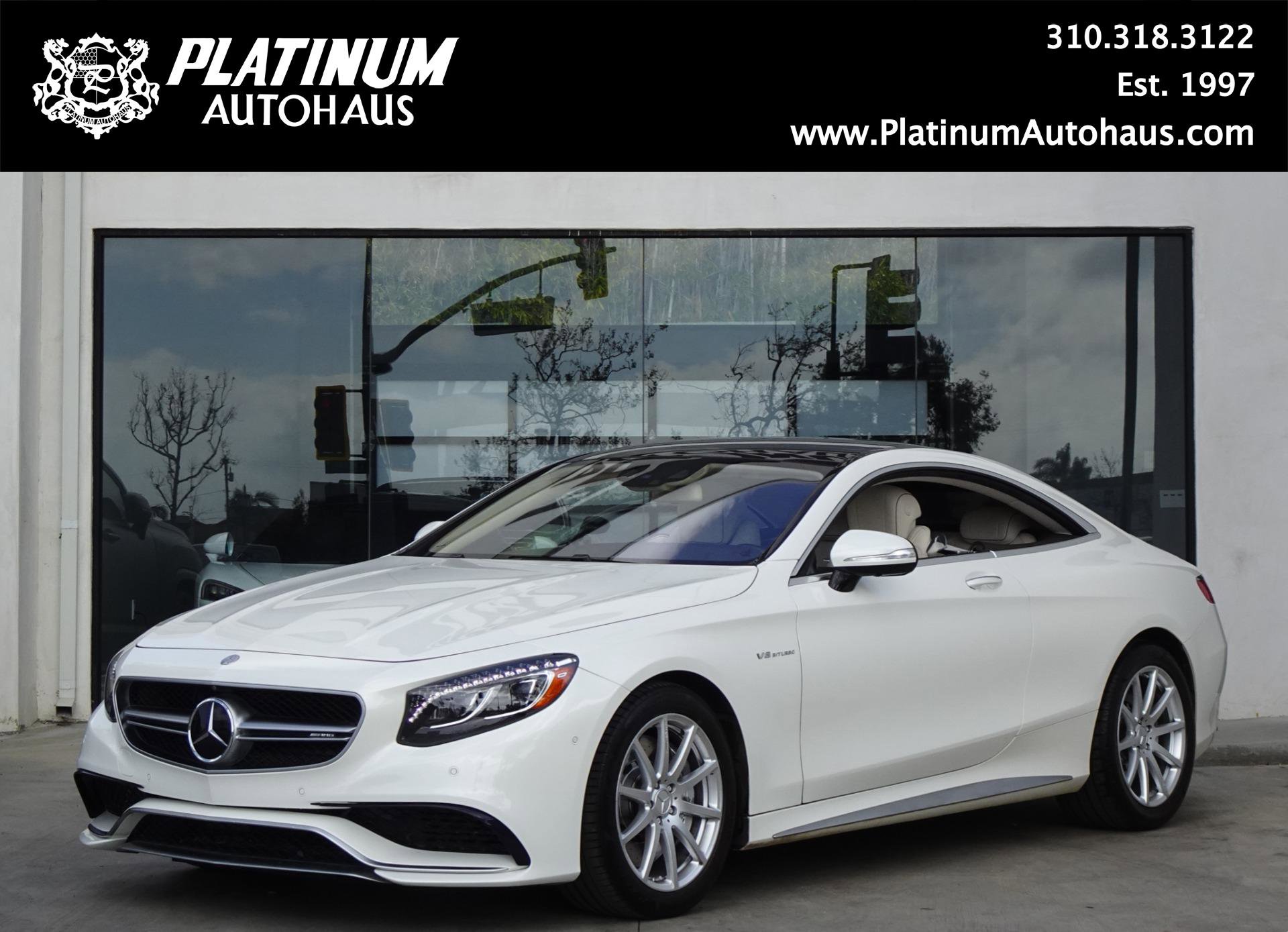 Used 2017 Mercedes-Benz S 63 AMG 4MATIC Coupe w/ Driver Assistance Package image 1