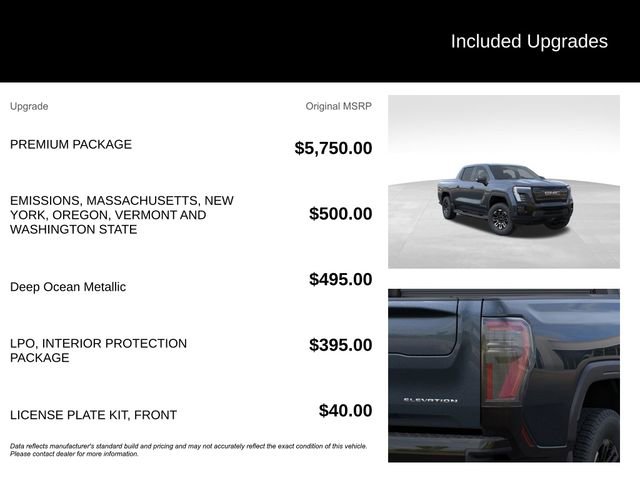 New 2026 GMC Sierra EV Elevation w/ Premium Package image 5