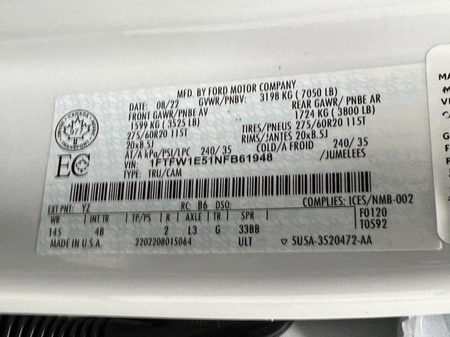 Used 2022 Ford F150 XLT w/ Equipment Group 302A High image 67