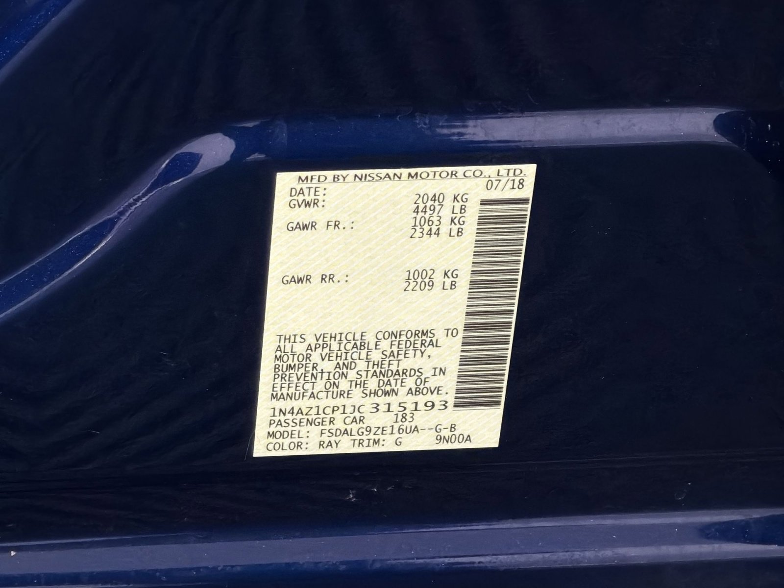 Used 2018 Nissan Leaf SL w/ SL Technology Package image 28