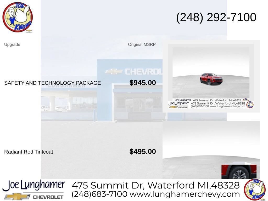 New 2026 Chevrolet Equinox LT w/ Safety and Technology Package FWD image 9