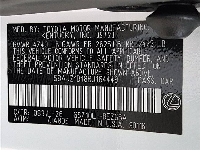 Used 2024 Lexus ES 350 F Sport FWD image 25