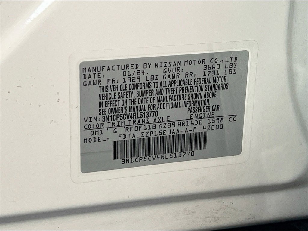 Used 2024 Nissan Kicks SV image 28