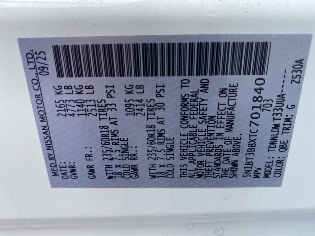 New 2026 Nissan Rogue SV image 34