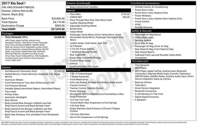 Used 2017 Kia Soul ! w/ Tech Package FWD image 36