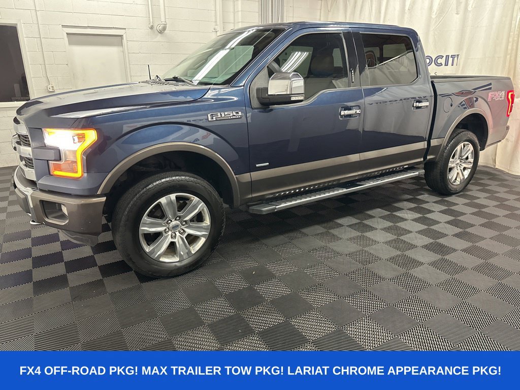 Used 2015 Ford F150 Lariat w/ Equipment Group 502A Luxury