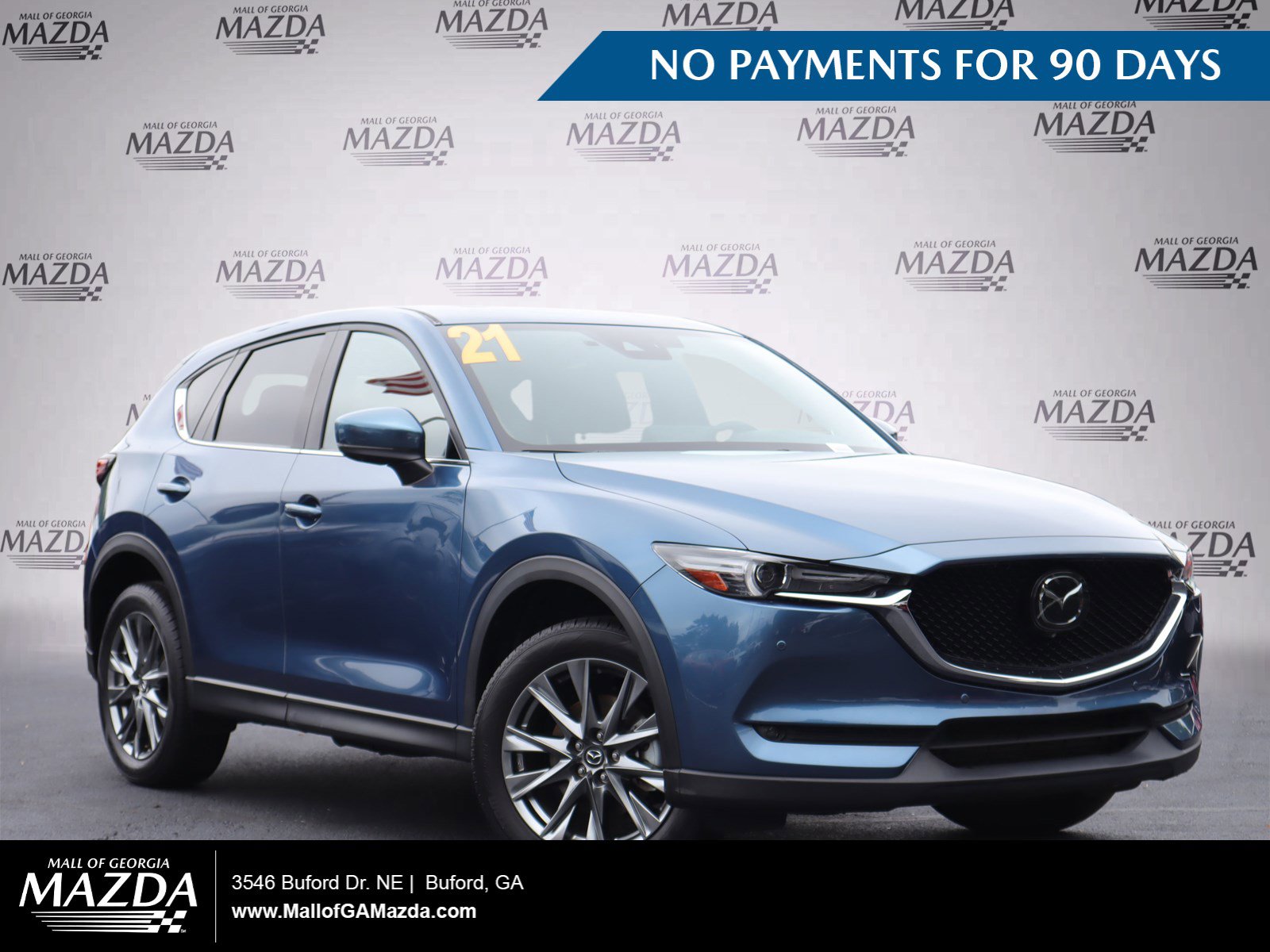Certified 2021 MAZDA CX-5 Signature