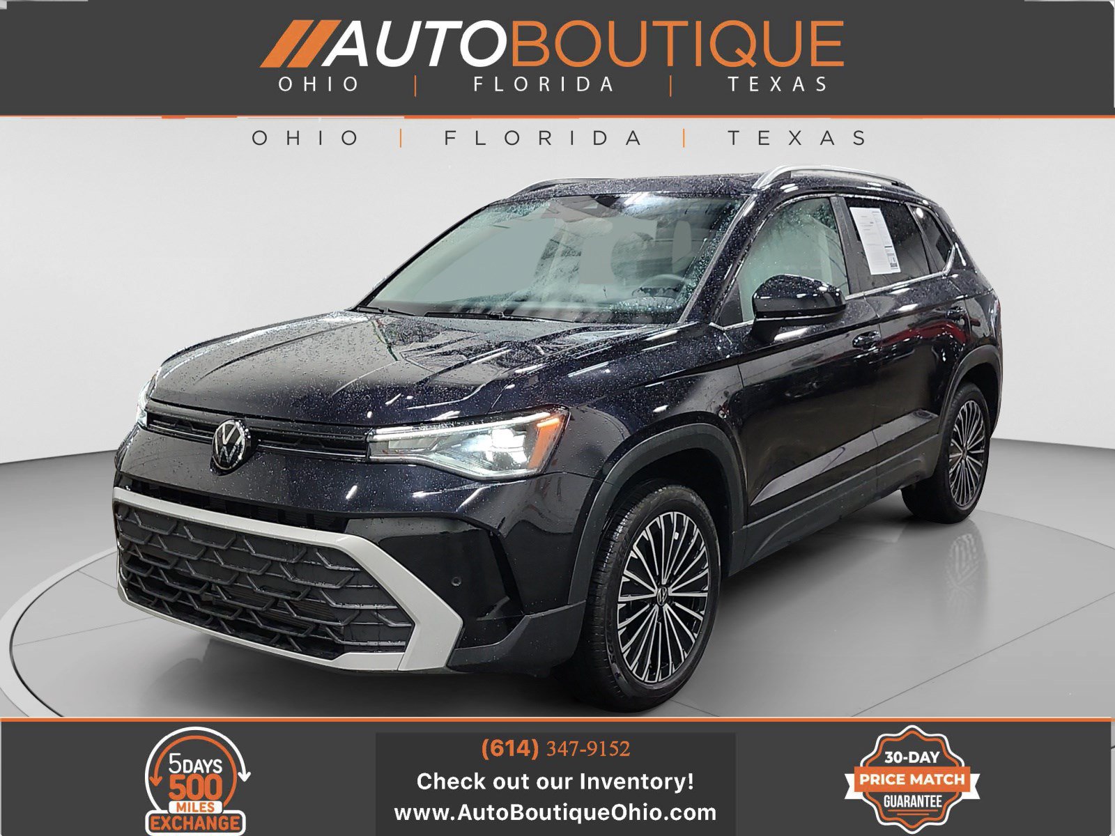 Used 2025 Volkswagen Taos SE w/ Panoramic Sunroof Package FWD image 1