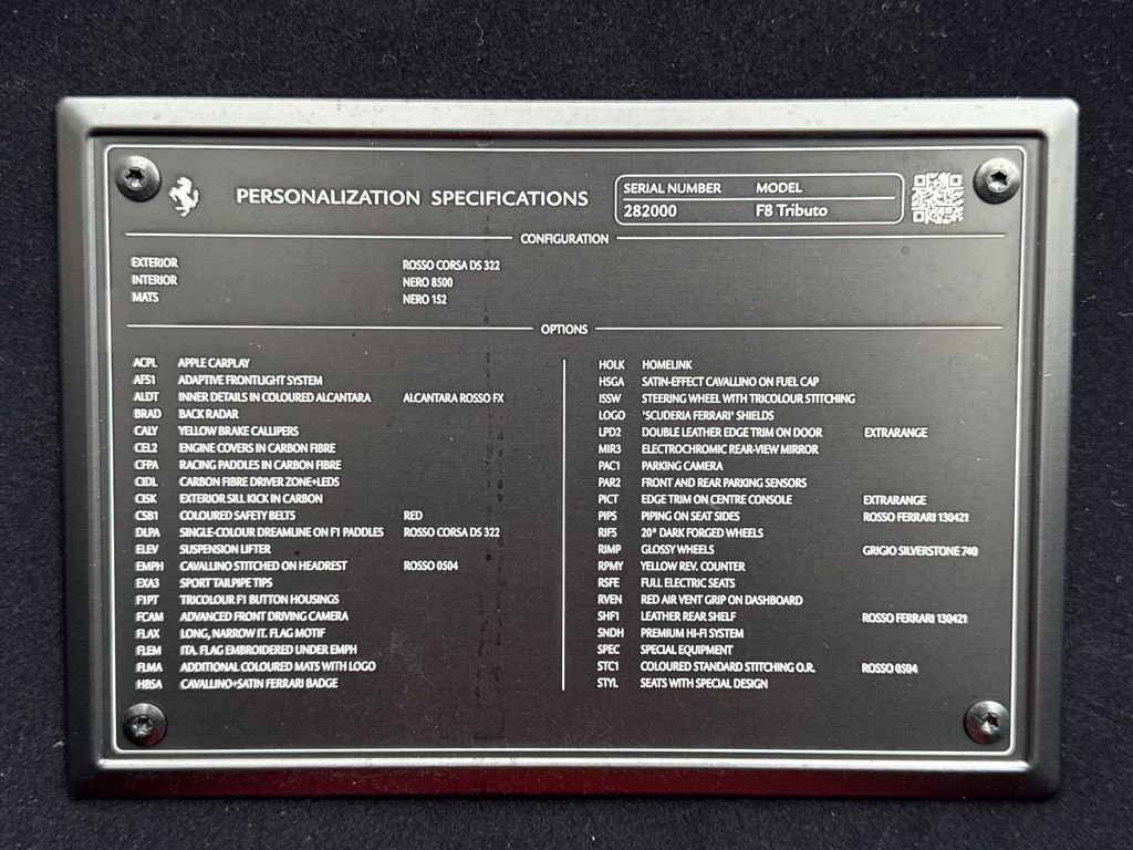 Certified 2022 Ferrari F8 Tributo RWD image 25