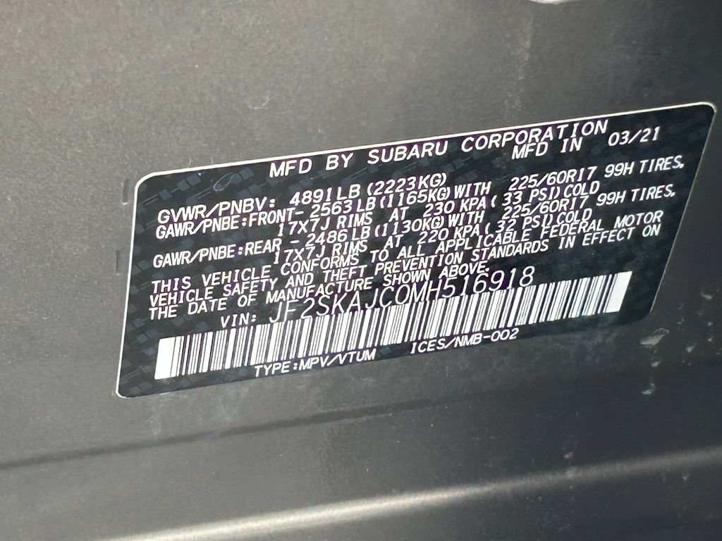 Used 2021 Subaru Forester Premium w/ Popular Package #1 AWD/4WD image 38