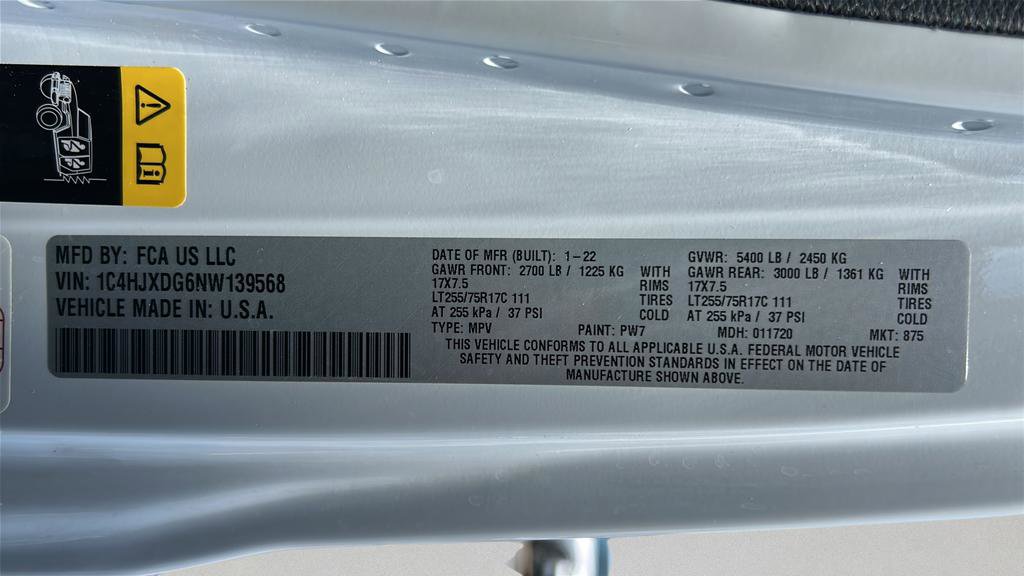 Used 2022 Jeep Wrangler Unlimited Sport AWD/4WD image 32