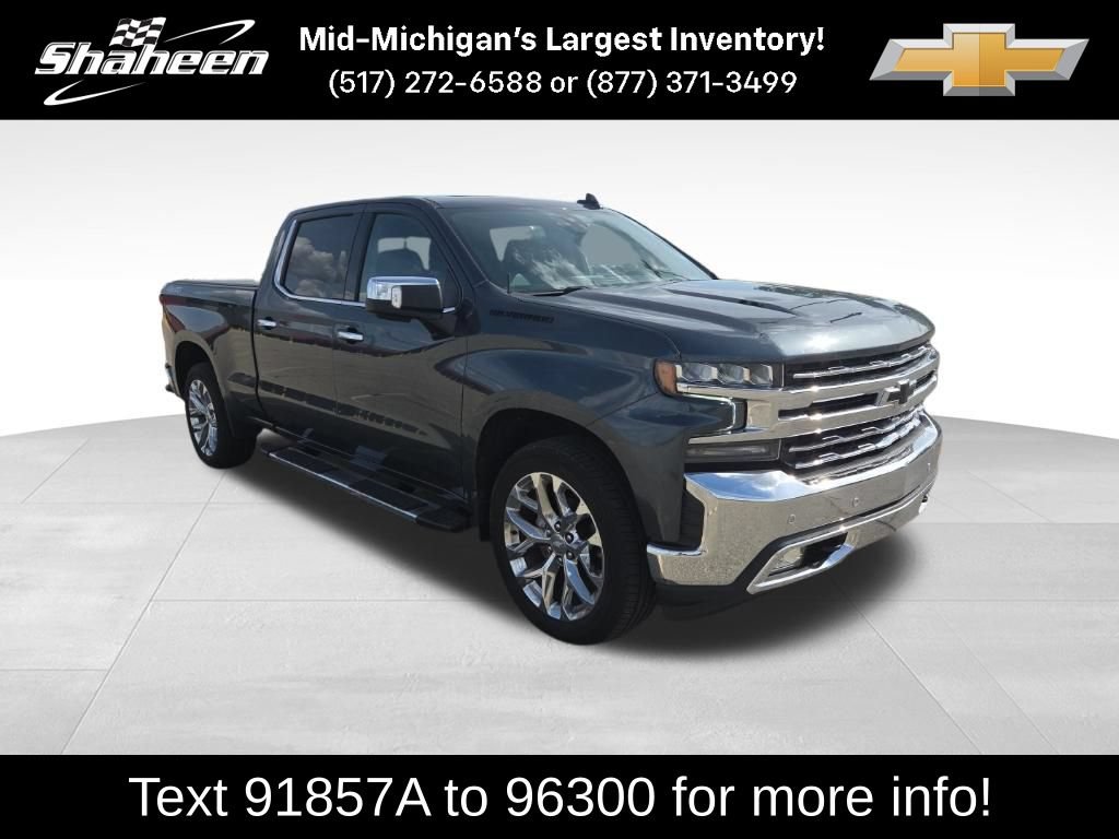 Used 2021 Chevrolet Silverado 1500 LTZ w/ Technology Package AWD/4WD image 1