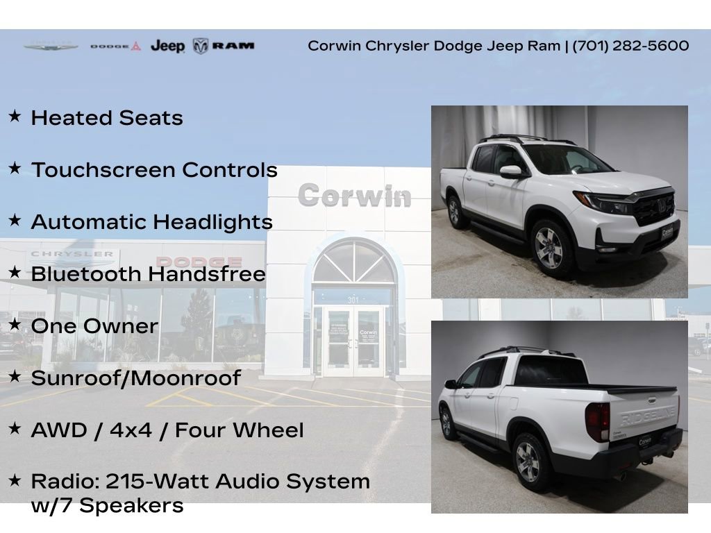 Used 2025 Honda Ridgeline RTL image 8