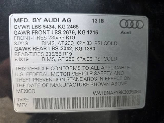 Used 2019 Audi Q5 2.0T Premium Plus w/ Premium Plus Package AWD/4WD image 29