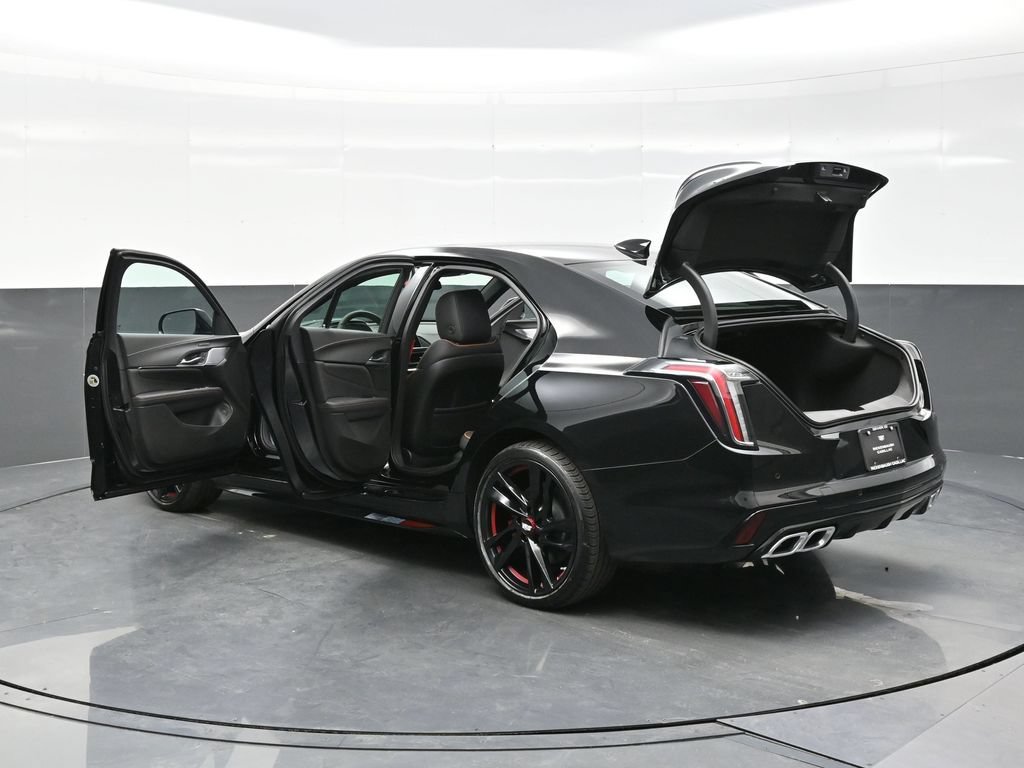New 2025 Cadillac CT4 V w/ LPO, Red Accent Package AWD/4WD image 32