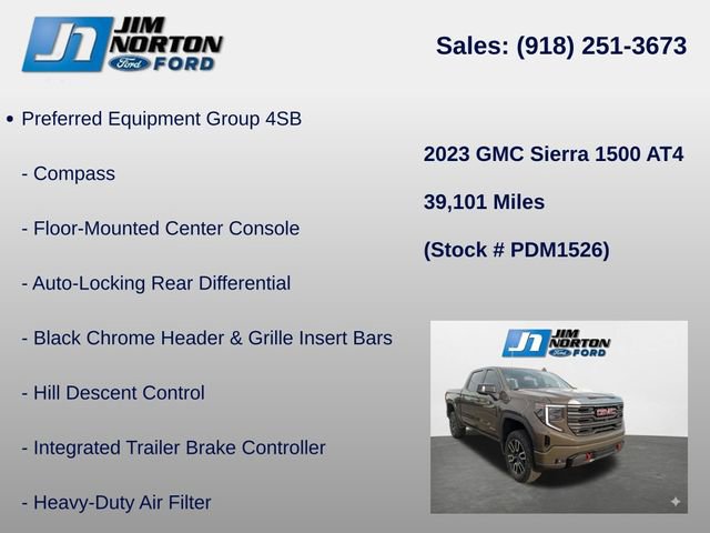 Used 2023 GMC Sierra 1500 AT4 w/ AT4 Premium Package image 15