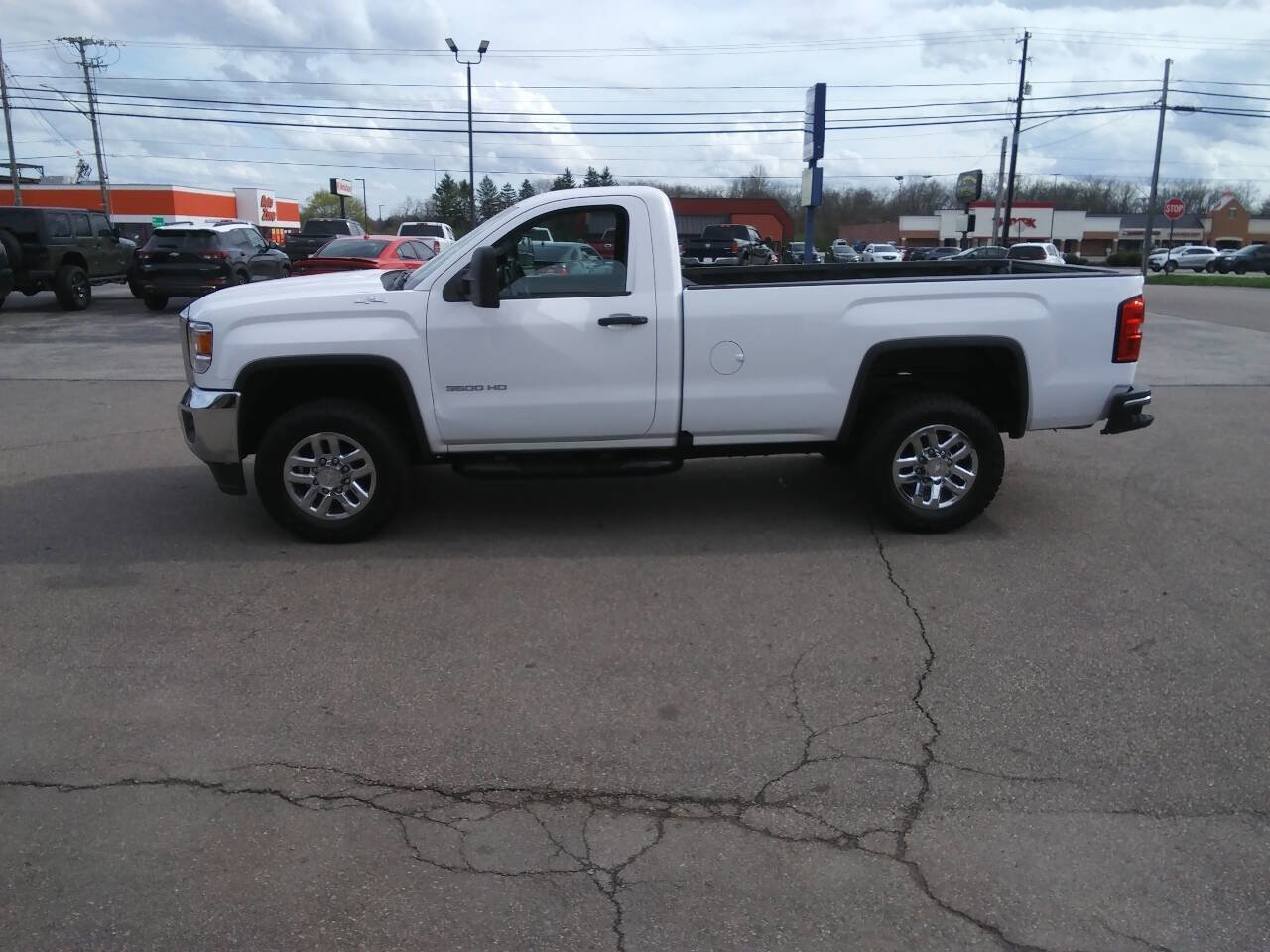Used 2016 GMC Sierra 3500 4x4 Regular Cab w/ Snow Plow Prep Package image 20
