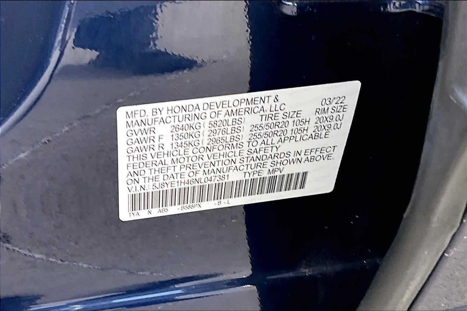 Used 2022 Acura MDX SH-AWD w/ Technology Package image 34