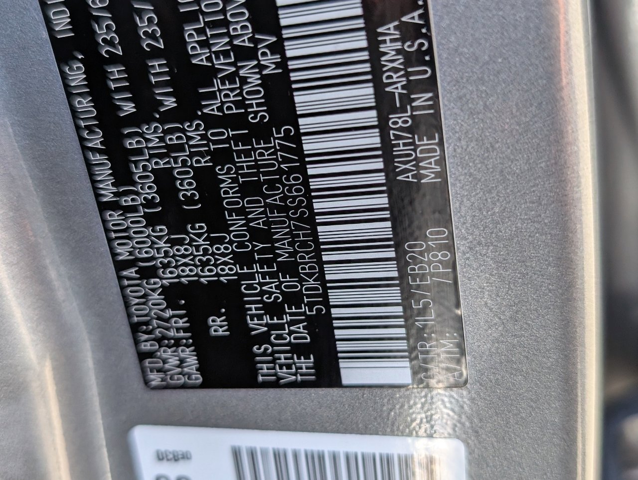 Used 2025 Toyota Highlander XLE image 22