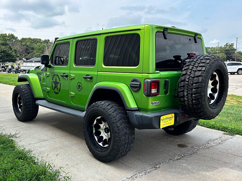 Used 2019 Jeep Wrangler Unlimited Sahara w/ Uconnect 4C Nav & Sound Group AWD/4WD image 13