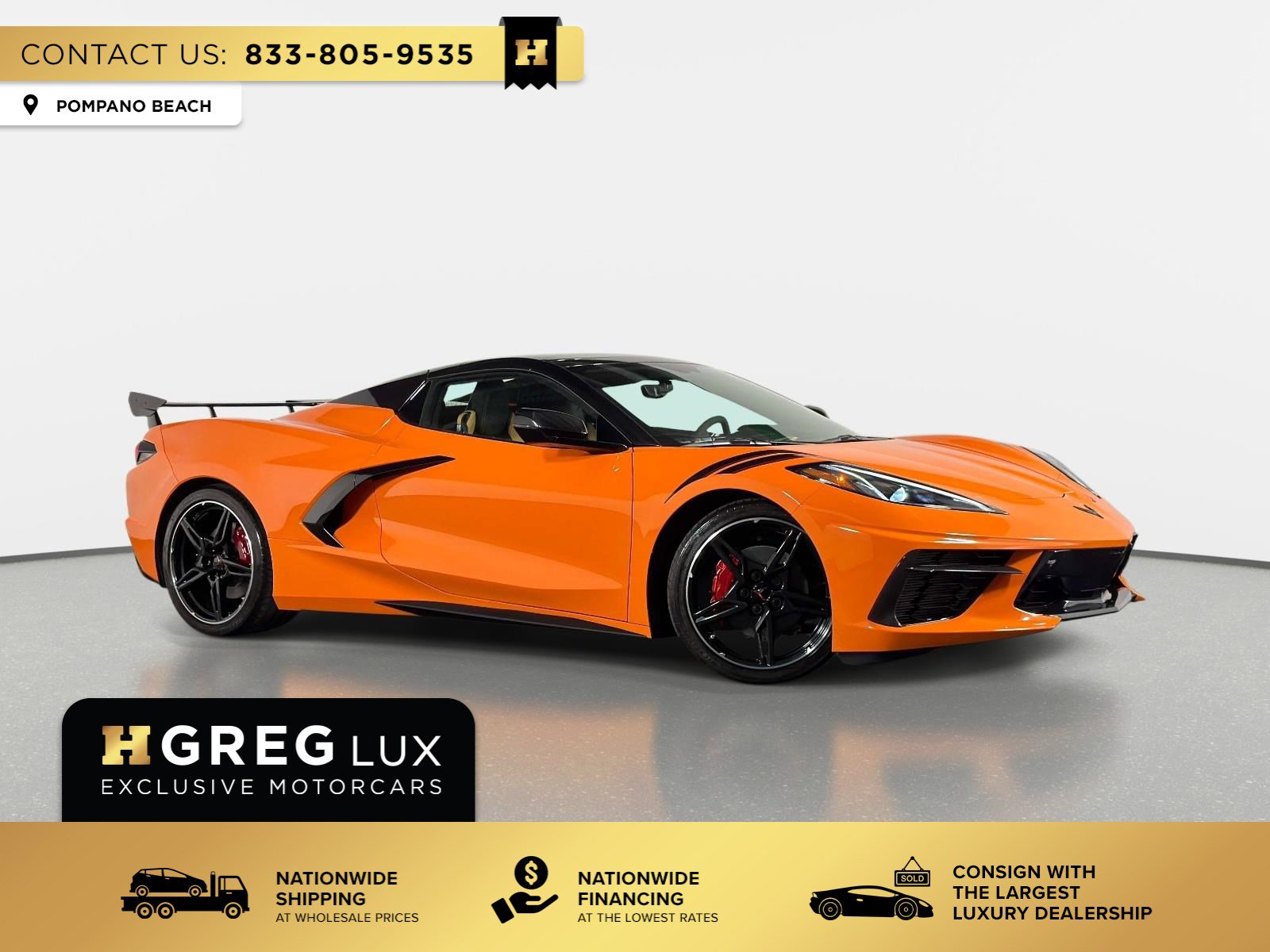 Used 2023 Chevrolet Corvette Stingray Premium Conv w/ Battery Protection Package