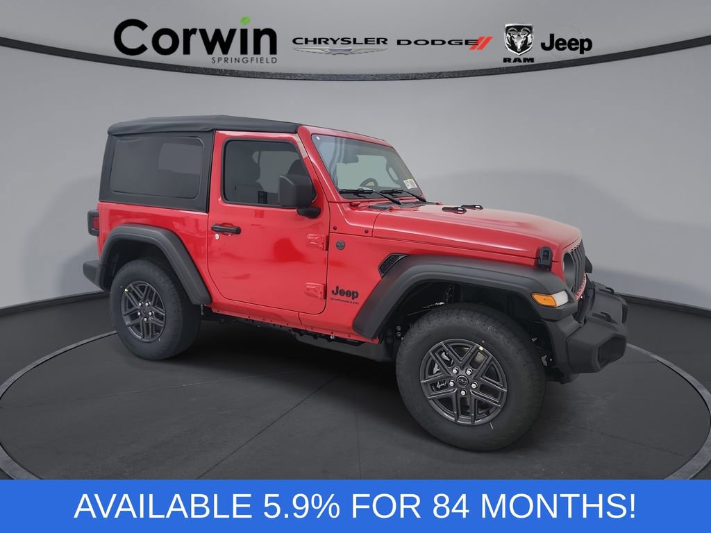New 2026 Jeep Wrangler Sport AWD/4WD 360° Tour